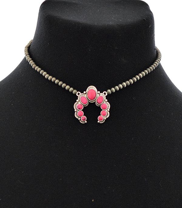 New Arrival :: Wholesale Squash Blossom Navajo Collar Necklace 