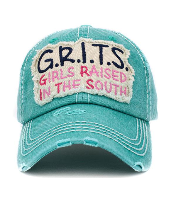 HATS I HAIR ACC :: BALLCAP :: Wholesale KB Ethos GRITS Vintage Ballcap