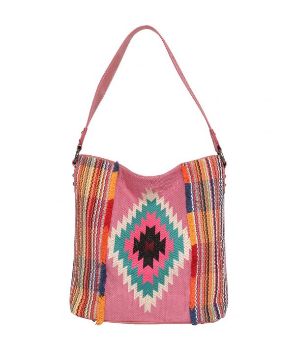 New Arrival :: Wholesale Montana West Aztec Tapestry Bag