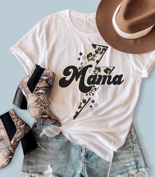 GRAPHIC TEES :: GRAPHIC TEES :: Wholesale Mama Lightning Bolt Vintage Tshirt