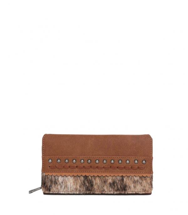 New Arrival :: Wholesale Trinity Ranch Cowhide Wallet