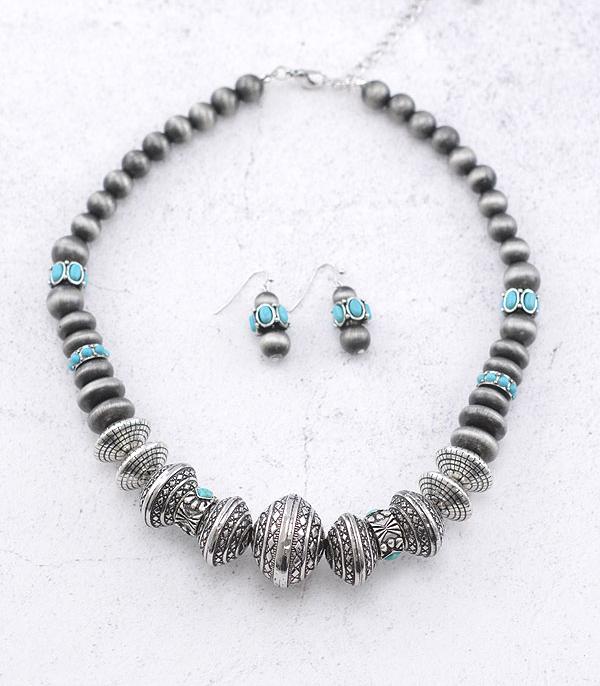 New Arrival :: Wholesale Western Navajo Bead Necklace