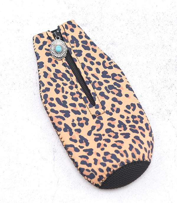 New Arrival :: Wholesale Leopard Print Bottle Cooler Sleeve
