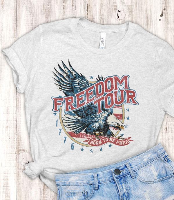 New Arrival :: Wholesale Freedom Tour USA Vintage Tshirt