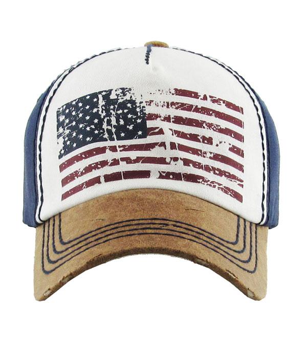 New Arrival :: Wholesale USA Flag Vintage Ballcap