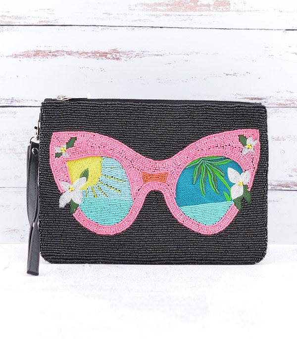 New Arrival :: Wholesale Seed Bead Beach Sunglasses Clutch