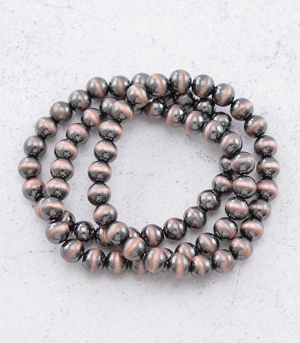 New Arrival :: Wholesale Western Navajo Pearl Bead Bracelet Set