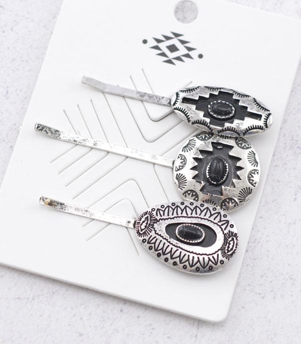 New Arrival :: Wholesale Western Aztec Bobby Pin Set