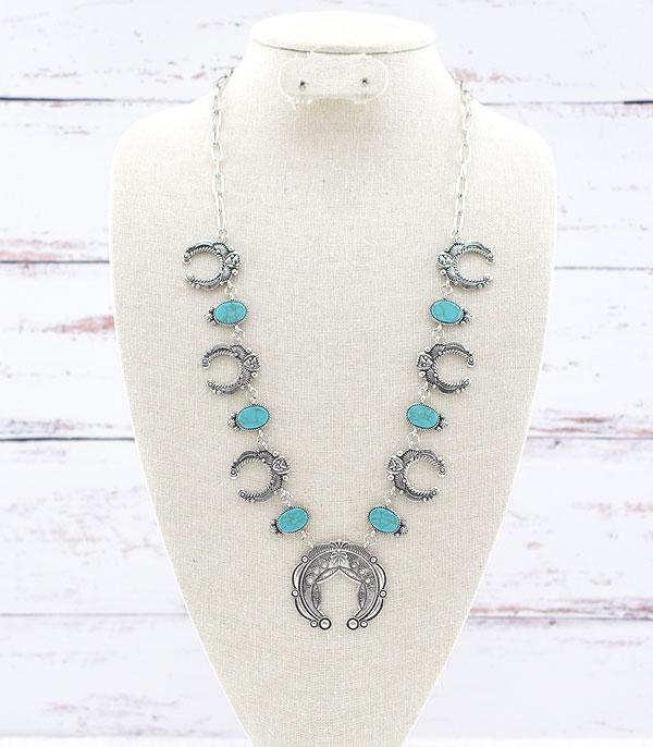 New Arrival :: Wholesale Western Squash Blossom Necklace
