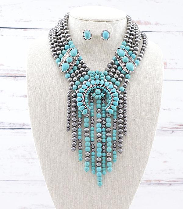 New Arrival :: Wholesale Chunky Squash Blossom Necklace
