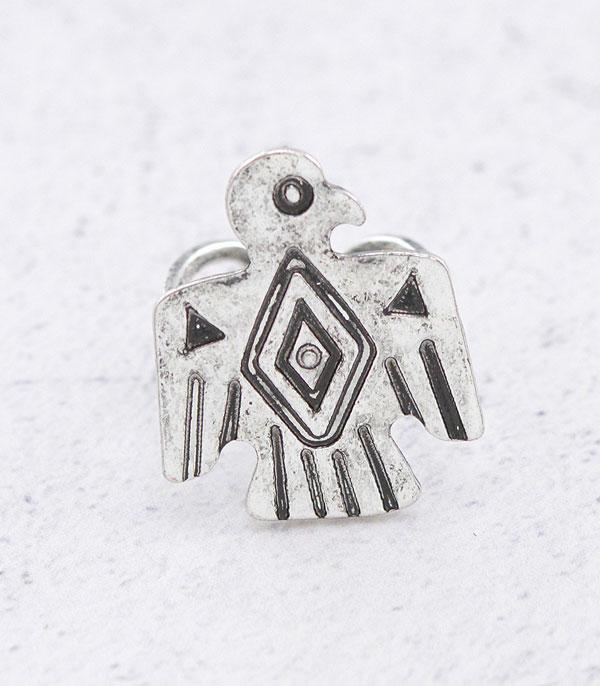 RINGS :: Wholesale Tipi Western Thunderbird Ring