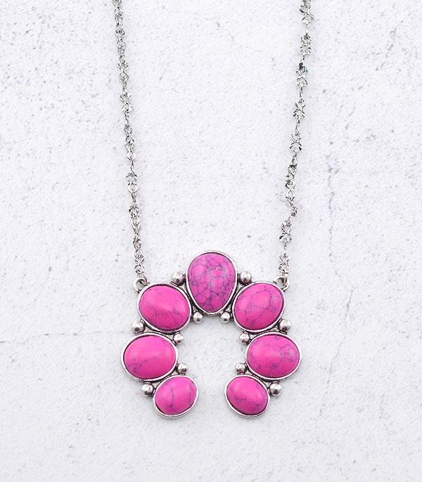 New Arrival :: Wholesale Western Squash Blossom Necklace