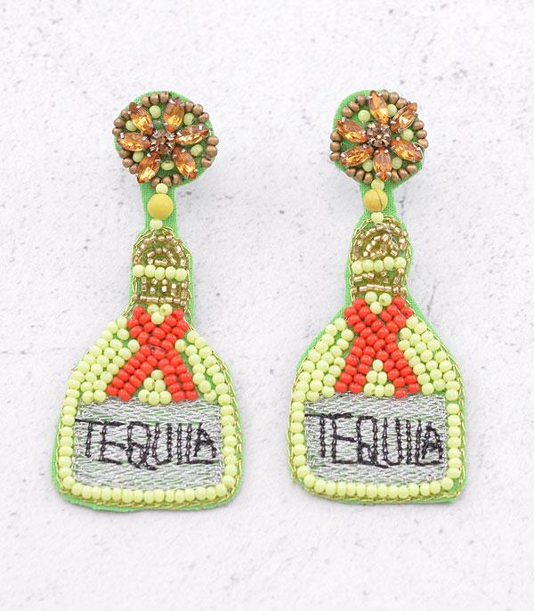 EARRINGS :: TRENDY EARRINGS :: Wholesale Seed Bead Fashion Earrings