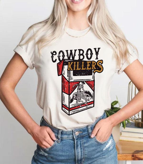 GRAPHIC TEES :: GRAPHIC TEES :: Wholesale Western Cowboy Killer Graphic Tshirt
