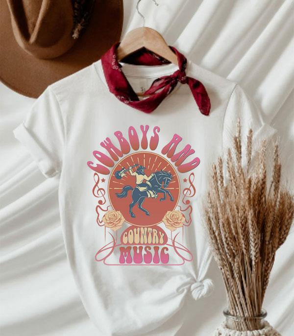 GRAPHIC TEES :: GRAPHIC TEES :: Wholesale Western Cowboys Graphic Tshirt