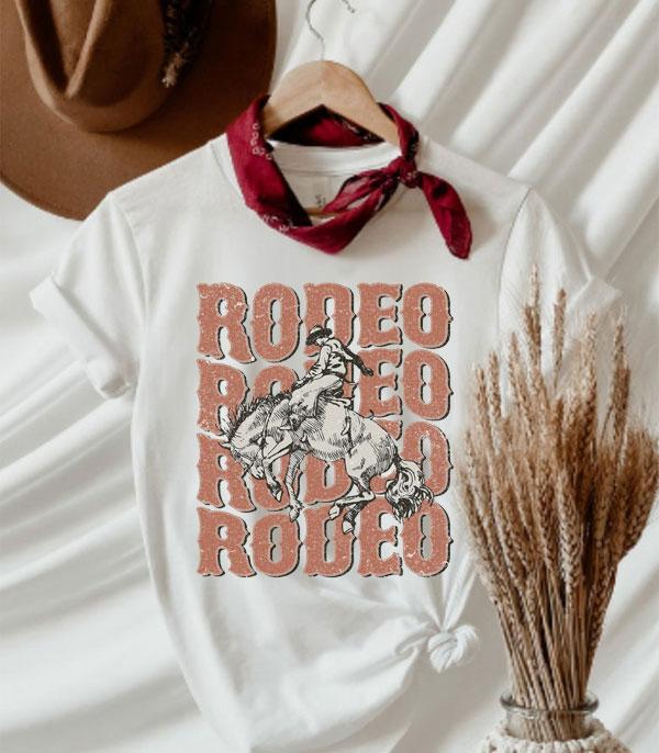 GRAPHIC TEES :: GRAPHIC TEES :: Wholesale Western Rodeo Cowboy Graphic Tshirt