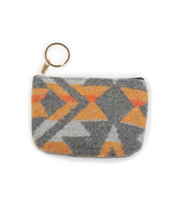 New Arrival :: Wholesale Western Aztec Pattern Coin Wallet