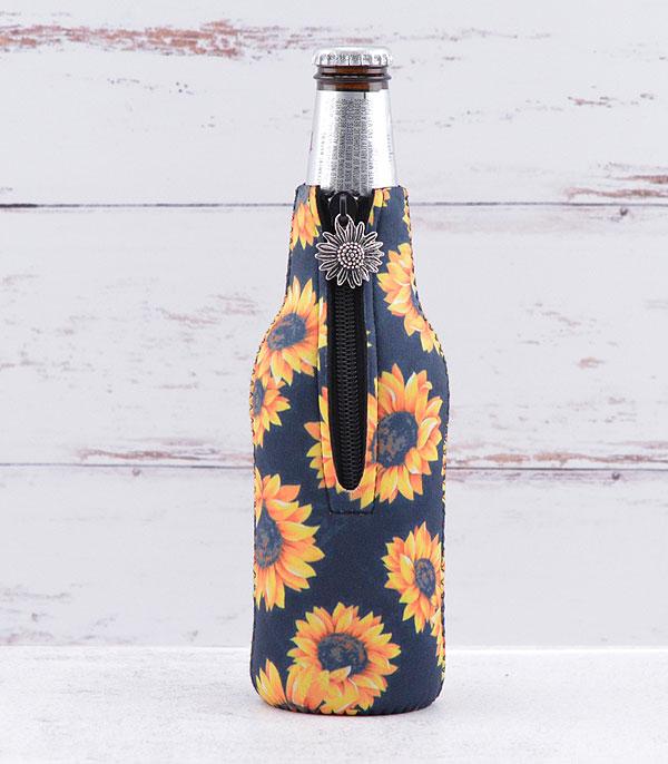 New Arrival :: Wholesale Tipi Sunflower Print Bottle Sleeve