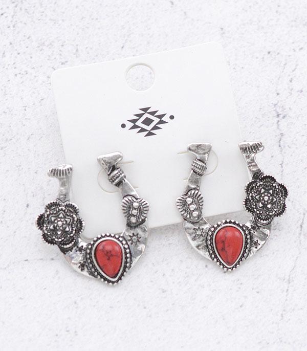 EARRINGS :: WESTERN POST EARRINGS :: Wholesale Western Horseshoe Earrings