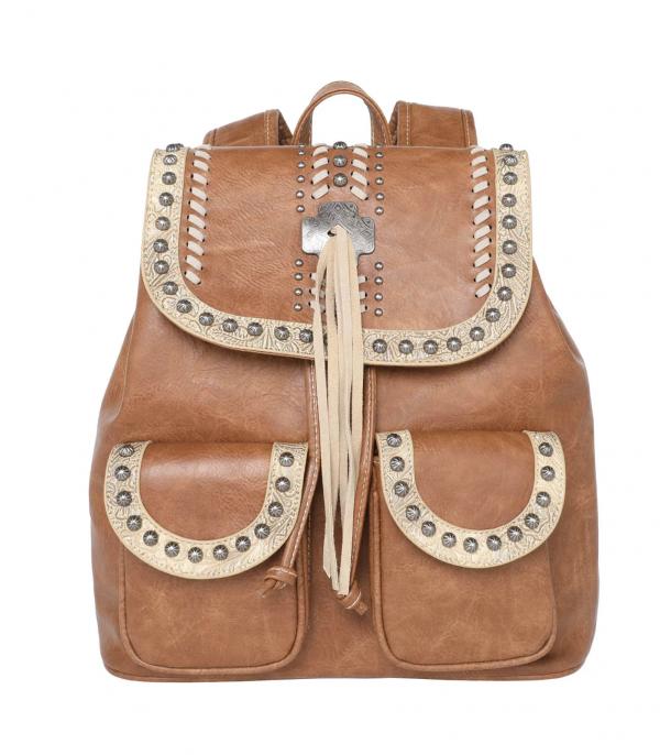 New Arrival :: Wholesale Montana West Concho Collection Backpack