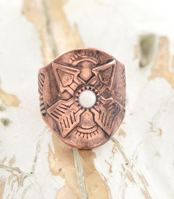 RINGS :: Wholesale Tipi Western Arrow Cuff Ring