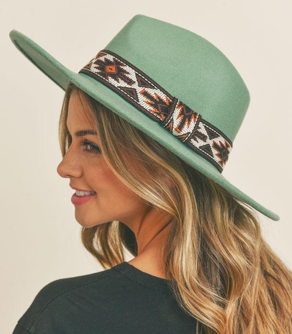 WHAT'S NEW :: Wholesale Western Aztec Trim Rancher Style Hat