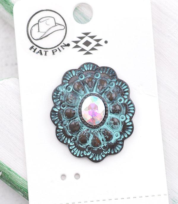 New Arrival :: Wholesale Western Concho Hat Pin