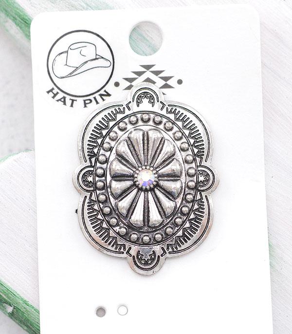 New Arrival :: Wholesale Western Concho Hat Pin