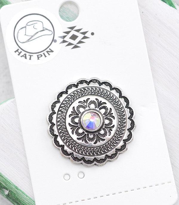 New Arrival :: Wholesale Western Concho Hat Pin