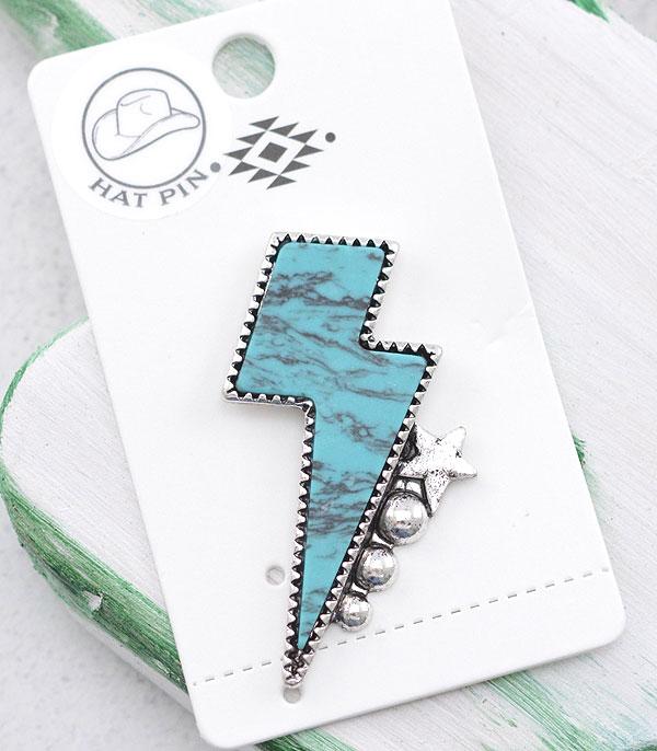New Arrival :: Wholesale Western Turquoise Hat Pin