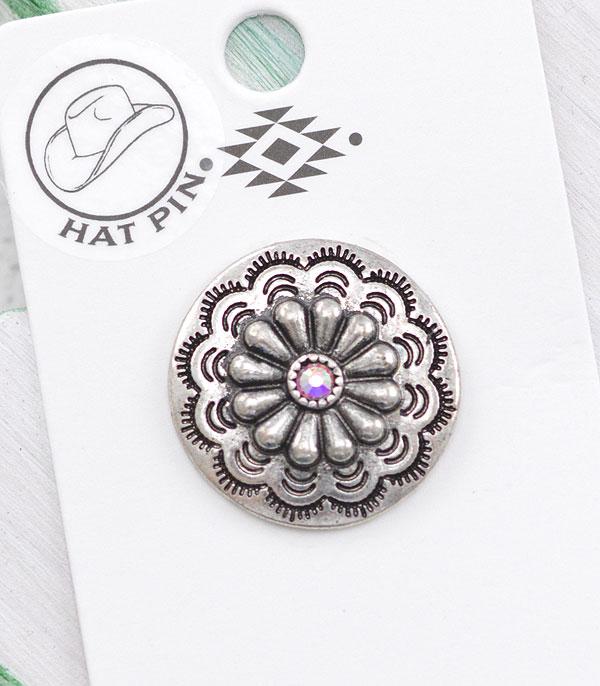 New Arrival :: Wholesale Western Concho Hat Pin