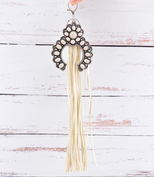 <font color=black>SALE ITEMS</font> :: MISCELLANEOUS :: Wholesale Squash Blossom Fringe Keychain