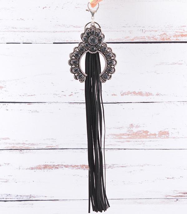 <font color=black>SALE ITEMS</font> :: MISCELLANEOUS :: Wholesale Squash Blossom Fringe Keychain