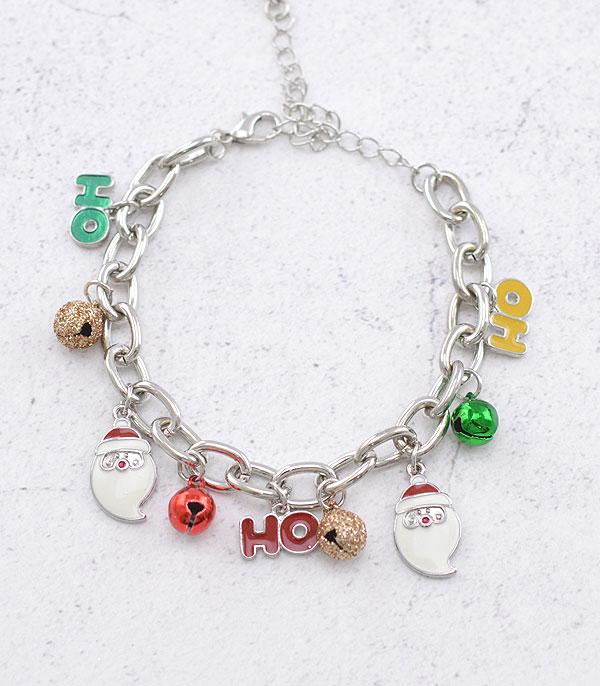 <font color=GREEN>HOLIDAYS</font> :: JEWELRY I BAGS :: Wholesale Christmas Charm Bracelet