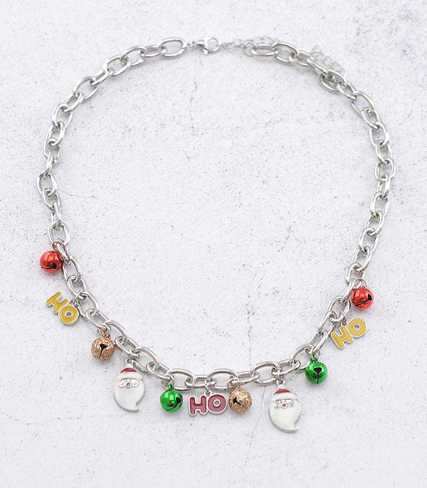 <font color=GREEN>HOLIDAYS</font> :: Wholesale Christmas Charm Necklace
