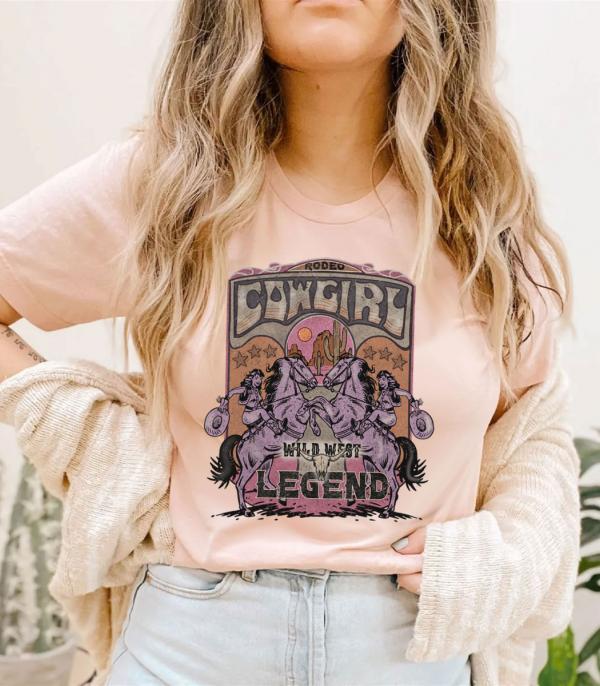 GRAPHIC TEES :: GRAPHIC TEES :: Wholesale Western Cowgirl Vintage Tshirt