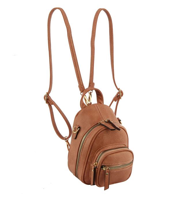 HANDBAGS :: FASHION BACKPACK :: Wholesale Designer Inspired Mini Backpack