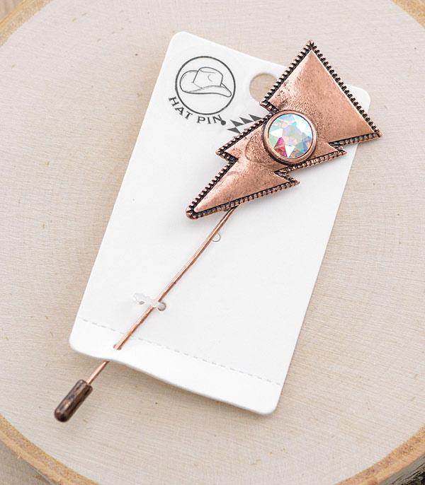 New Arrival :: Wholesale Western Lightning Bolt Hat Pin
