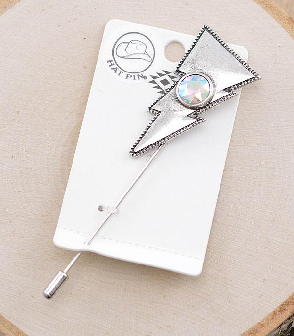 New Arrival :: Wholesale Western Lightning Bolt Hat Pin