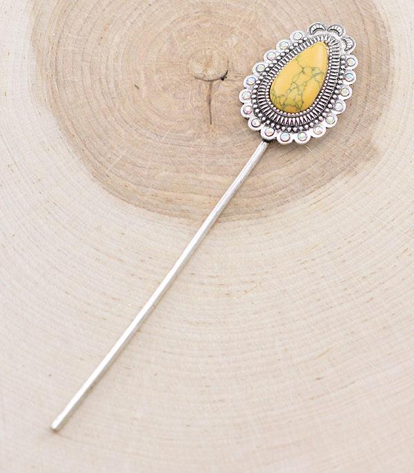 HATS I HAIR ACC :: HAIR ACCESSORIES :: Wholesale Western Concho Hair Bun Pin Stick