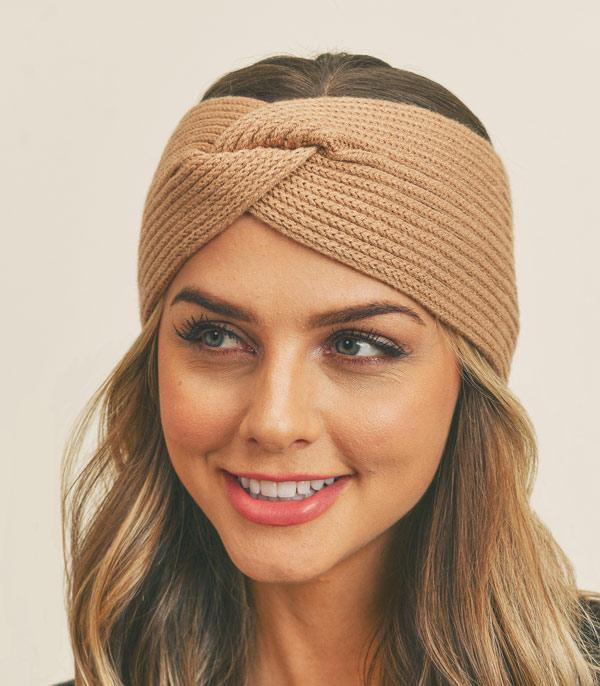 HATS I HAIR ACC :: BEANIES I HEADWRAP :: Wholesale Cold Weather Knit Headband