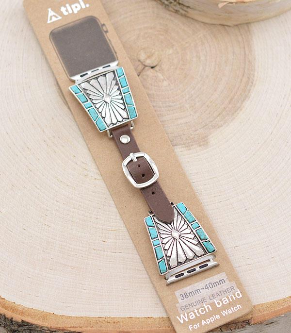 New Arrival :: Wholesale Tipi Western Turquoise Watch Band