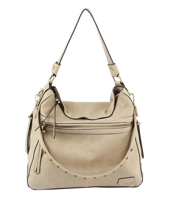 New Arrival :: Wholesale Soft Faux Leather Hobo Bag
