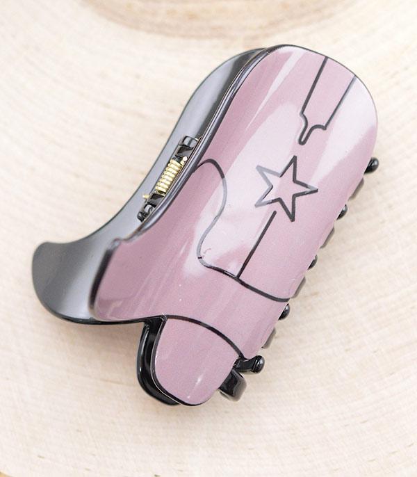 New Arrival :: Wholesale Cowboy Boots Claw Hair Clip