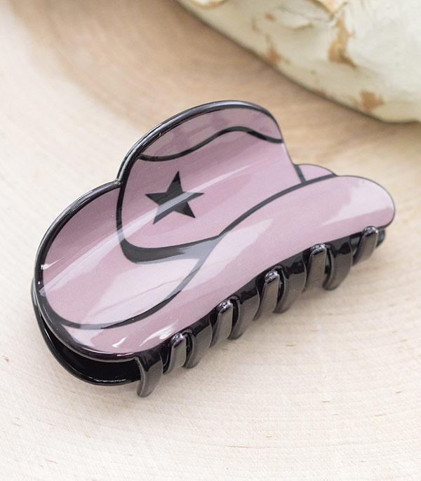 New Arrival :: Wholesale Cowboy Hat Claw Hair Clip