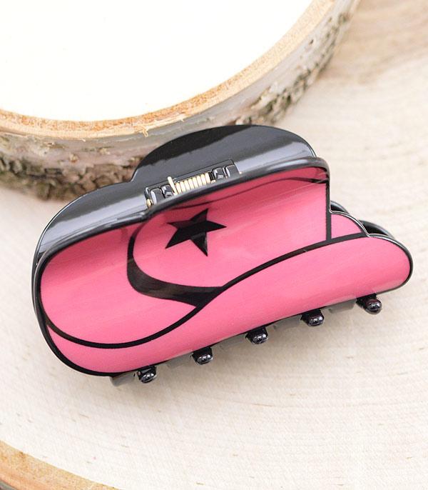 New Arrival :: Wholesale Cowboy Hat Claw Hair Clip