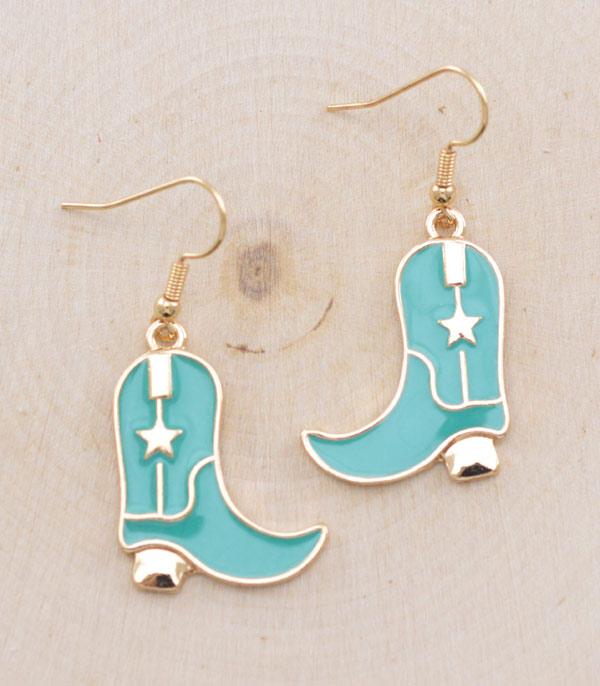 New Arrival :: Wholesale Cowgirl Boots Earrings