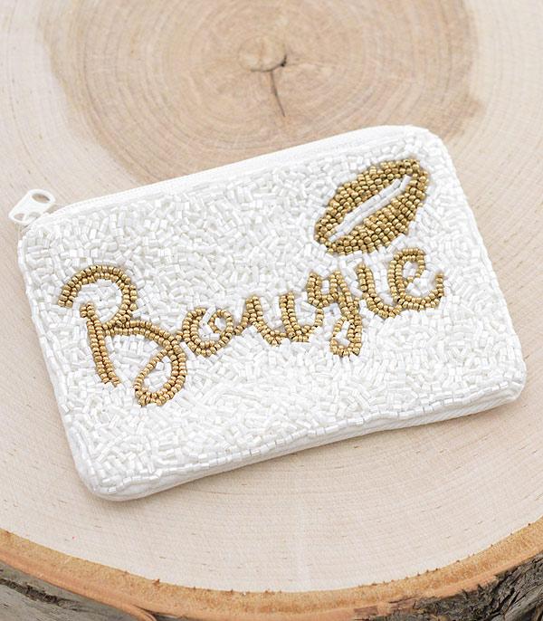 New Arrival :: Wholesale Boujee Beaded Coin Purse