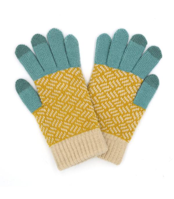 New Arrival :: Wholesale Smart Touch Winter Knit Gloves