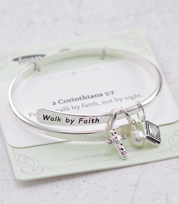 New Arrival :: Wholesale Walk By Faith Inspiration Bracelet